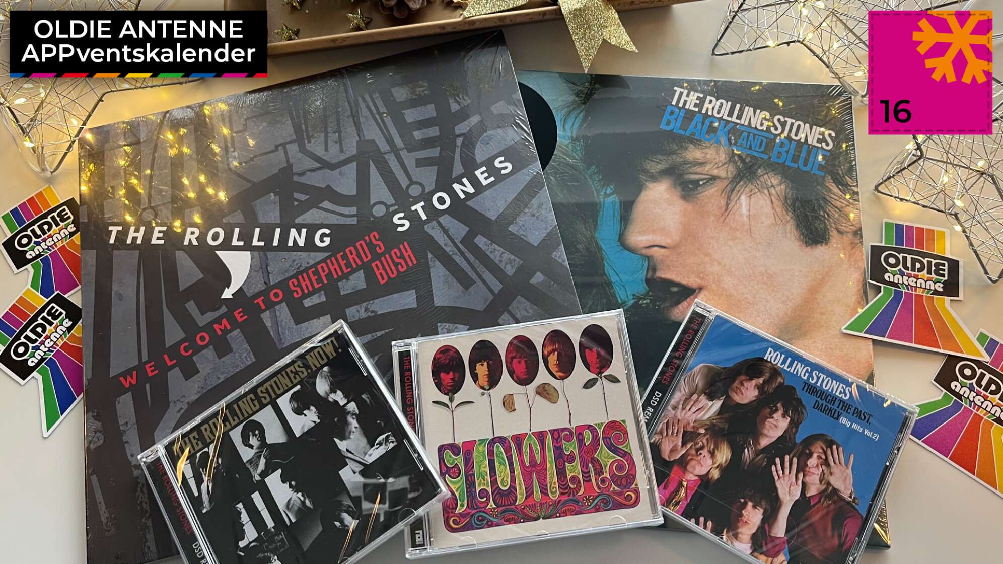 OLDIE ANTENNE APPventskalender Türchen 16 The Rolling Stones