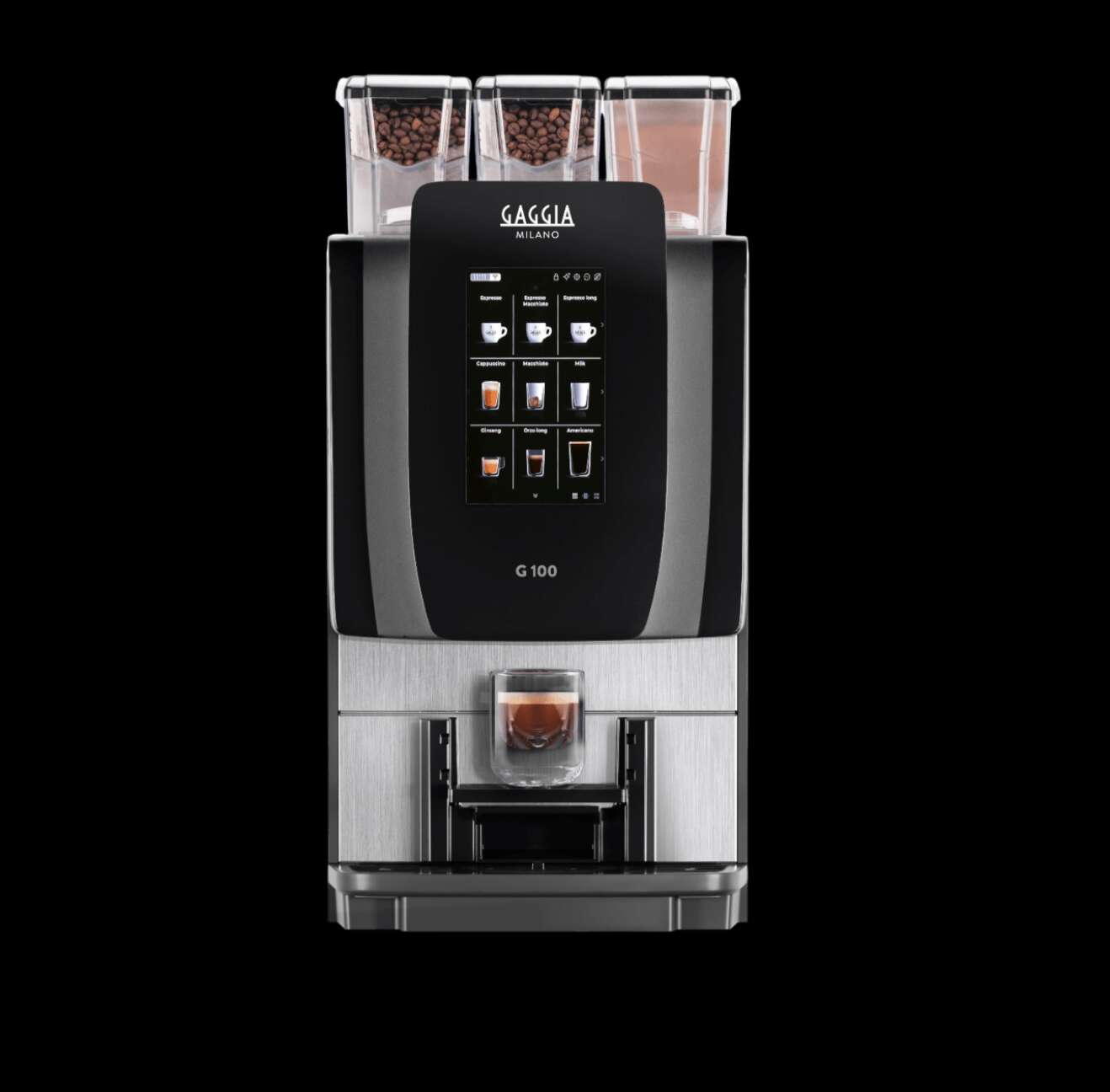 Gaggioa G100 - front_espresso