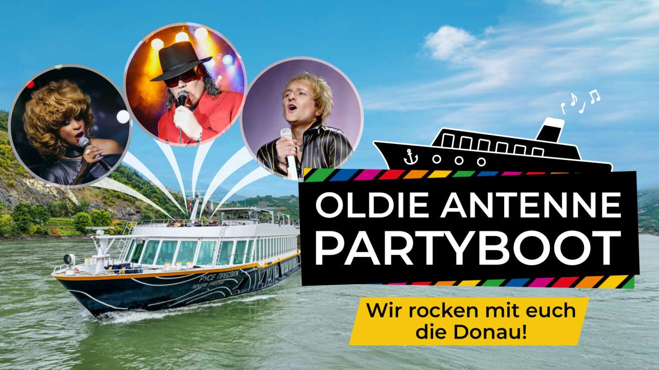 Das OLDIE ANTENNE Partyboot