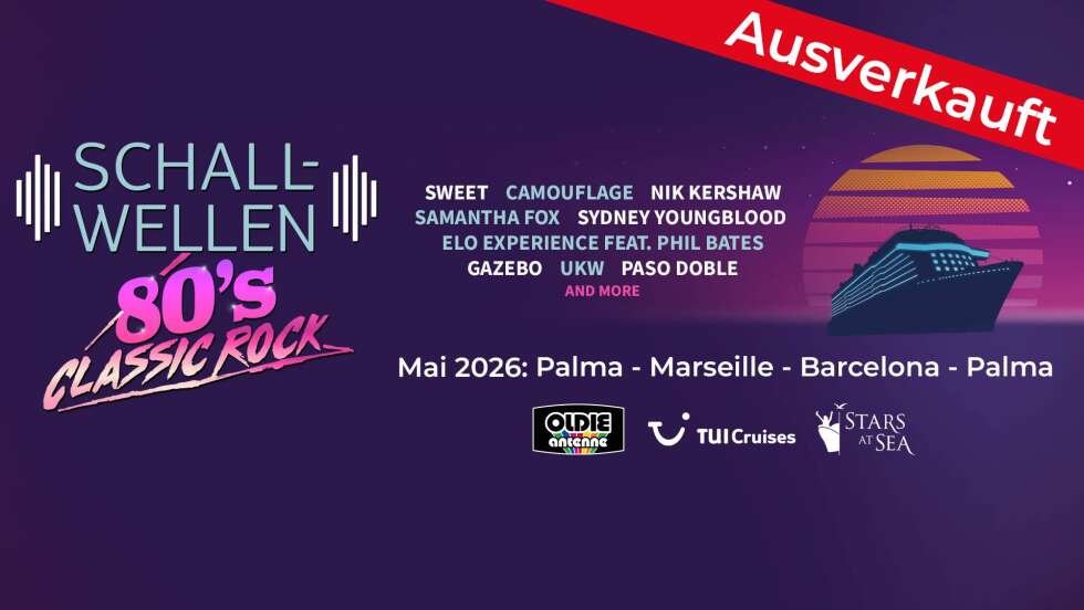 OLDIE ANTENNE präsentiert: Schallwellen 80's & Classic Rock