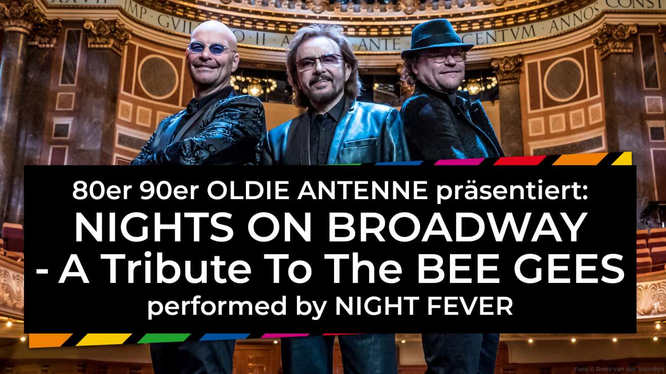 Erlebt die beste Bee Gees-Tribute-Show der Welt