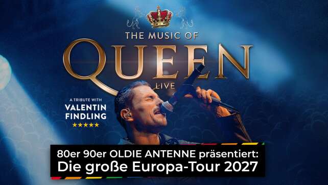 80er 90er OLDIE ANTENNE präsentiert: The Music Of Queen Live