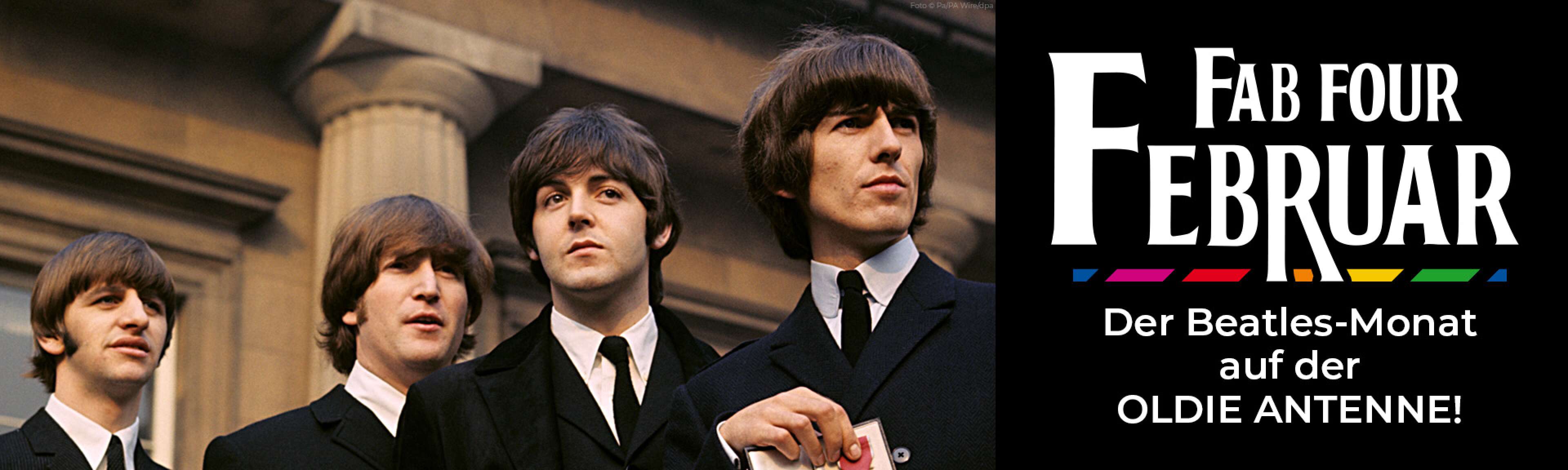 Fab Four Februar - der Beatles Monat auf der OLDIE ANTENNE