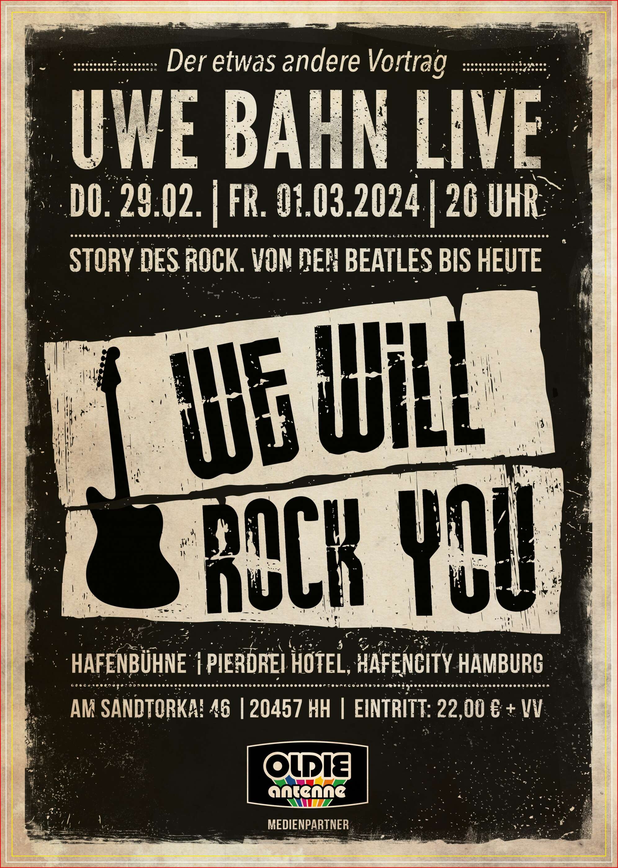 Vortrag "We will rock" in Hamburg