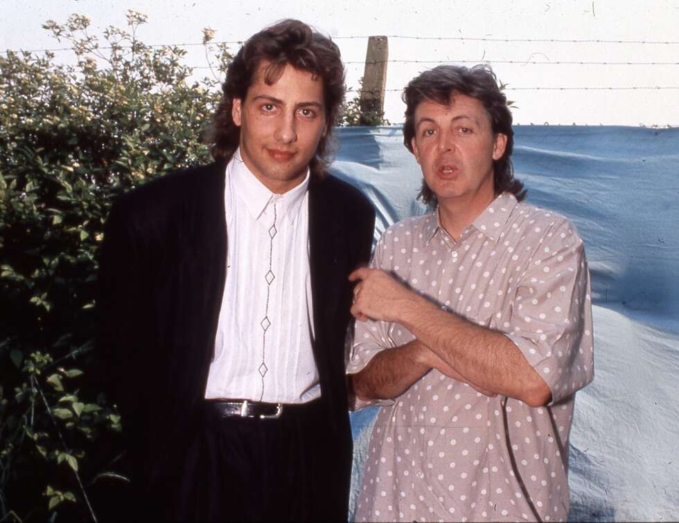 Alex Gernandt und Paul McCartney