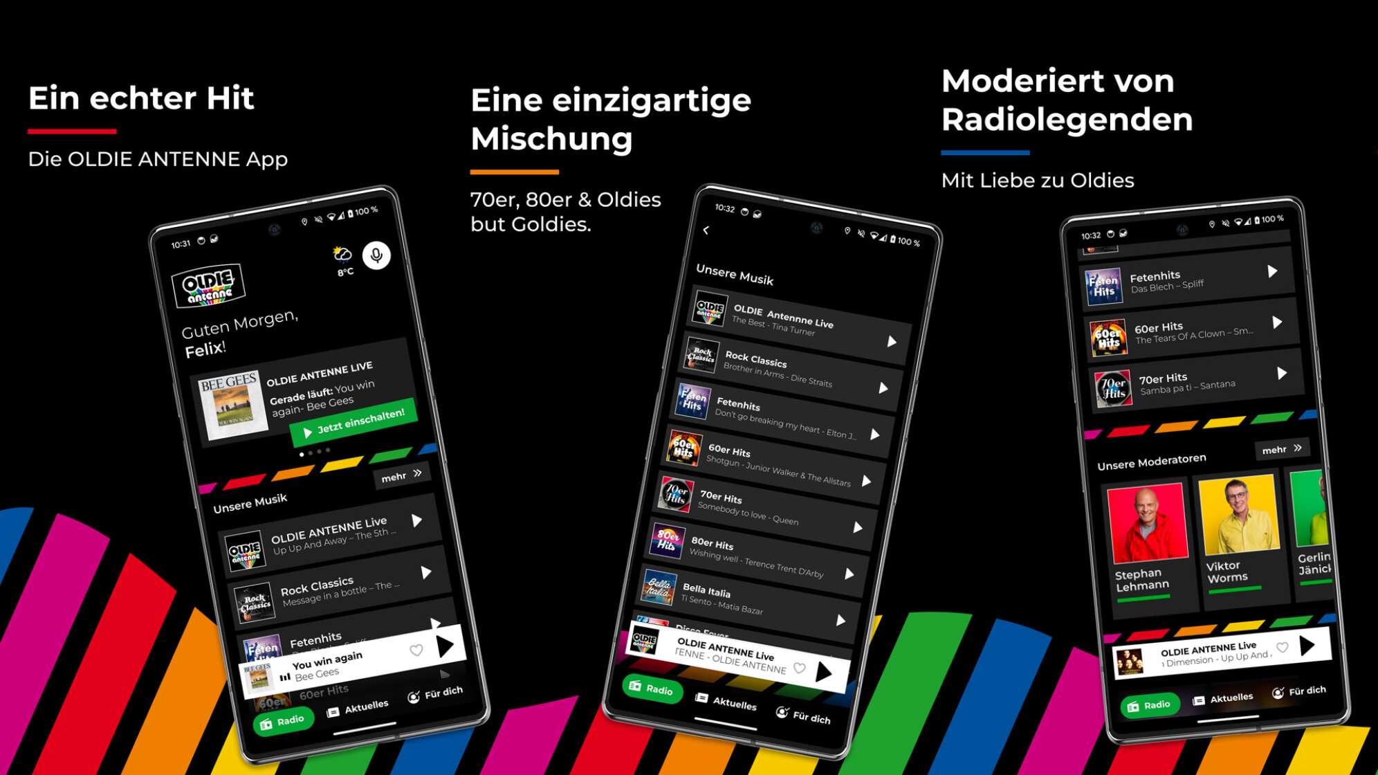 Die OLDIE ANTENNE App 70er, 80er & Oldies but Goldies