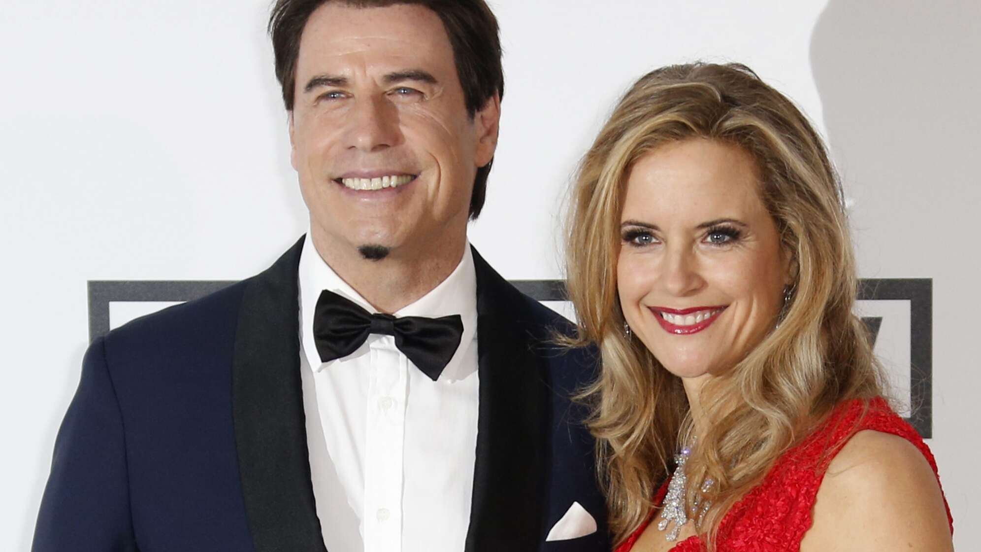 John Travolta mit Ehefrau Kelly Preston