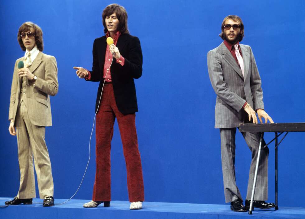 Die Bee Gees 1967 bei einem Auftritt