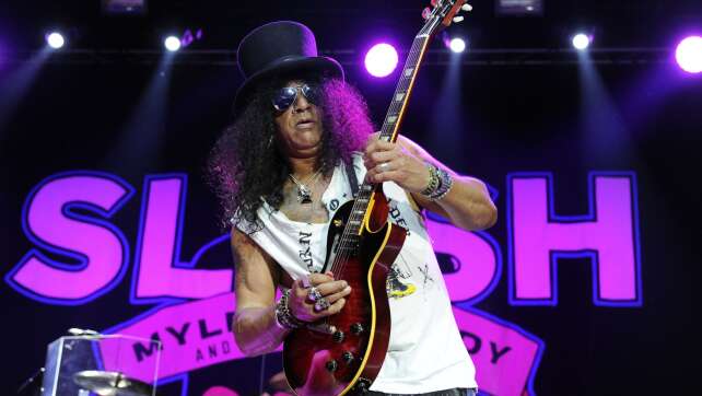 Kultgitarrist Slash zelebriert den Blues